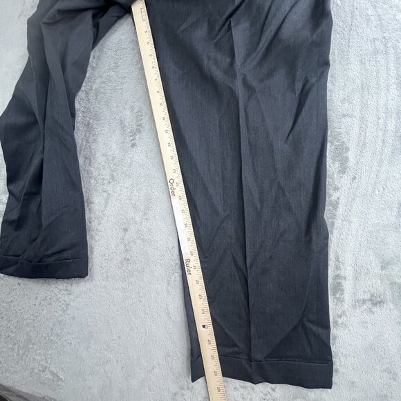 Brooks Brothers 346 Pants Mens 40x28 Wool Dress Pleated Front Classic Fit Office - Picture 5 of 16